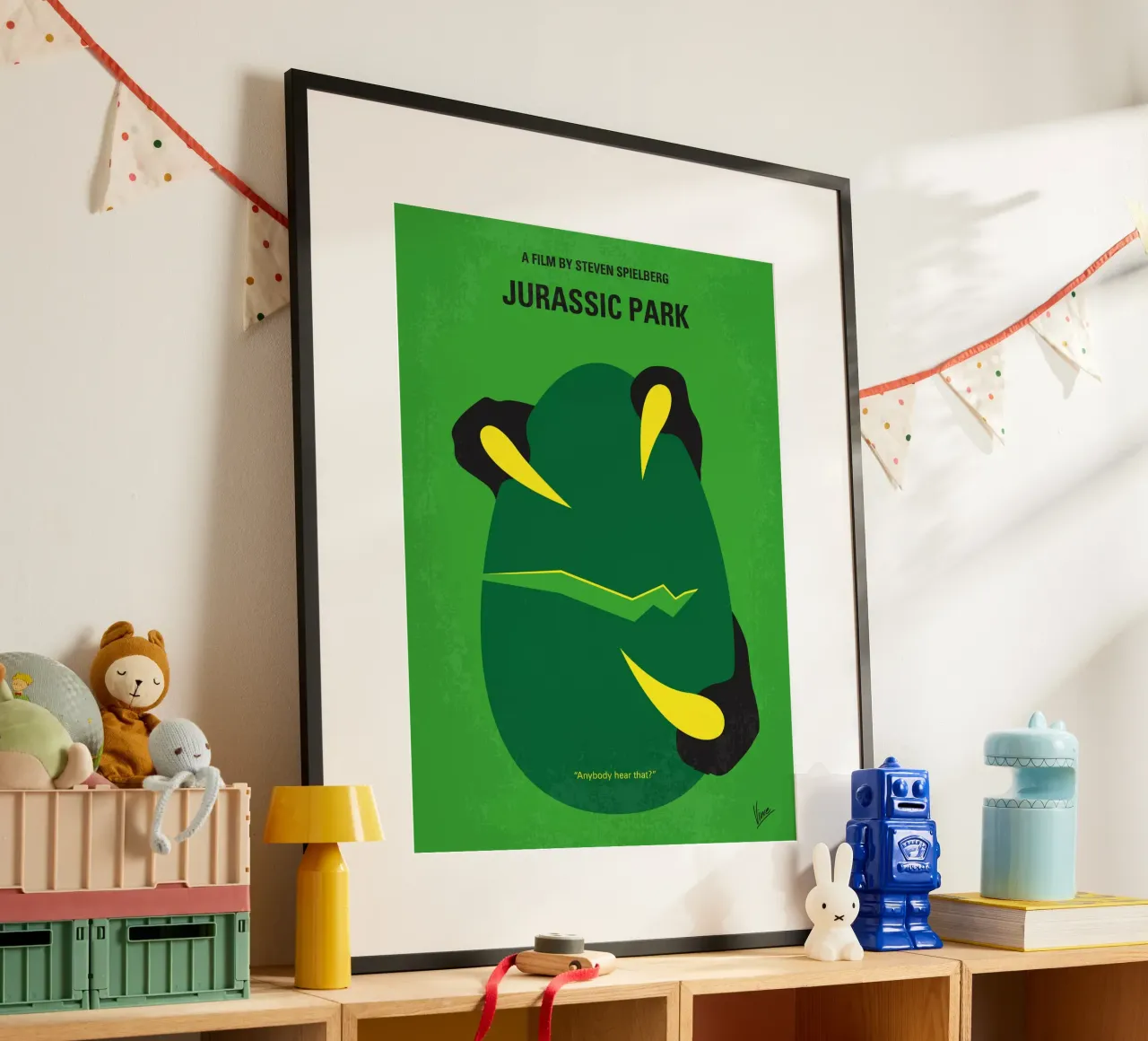 No047 My Jurassic Park minimal movie poster poster da Chungkong