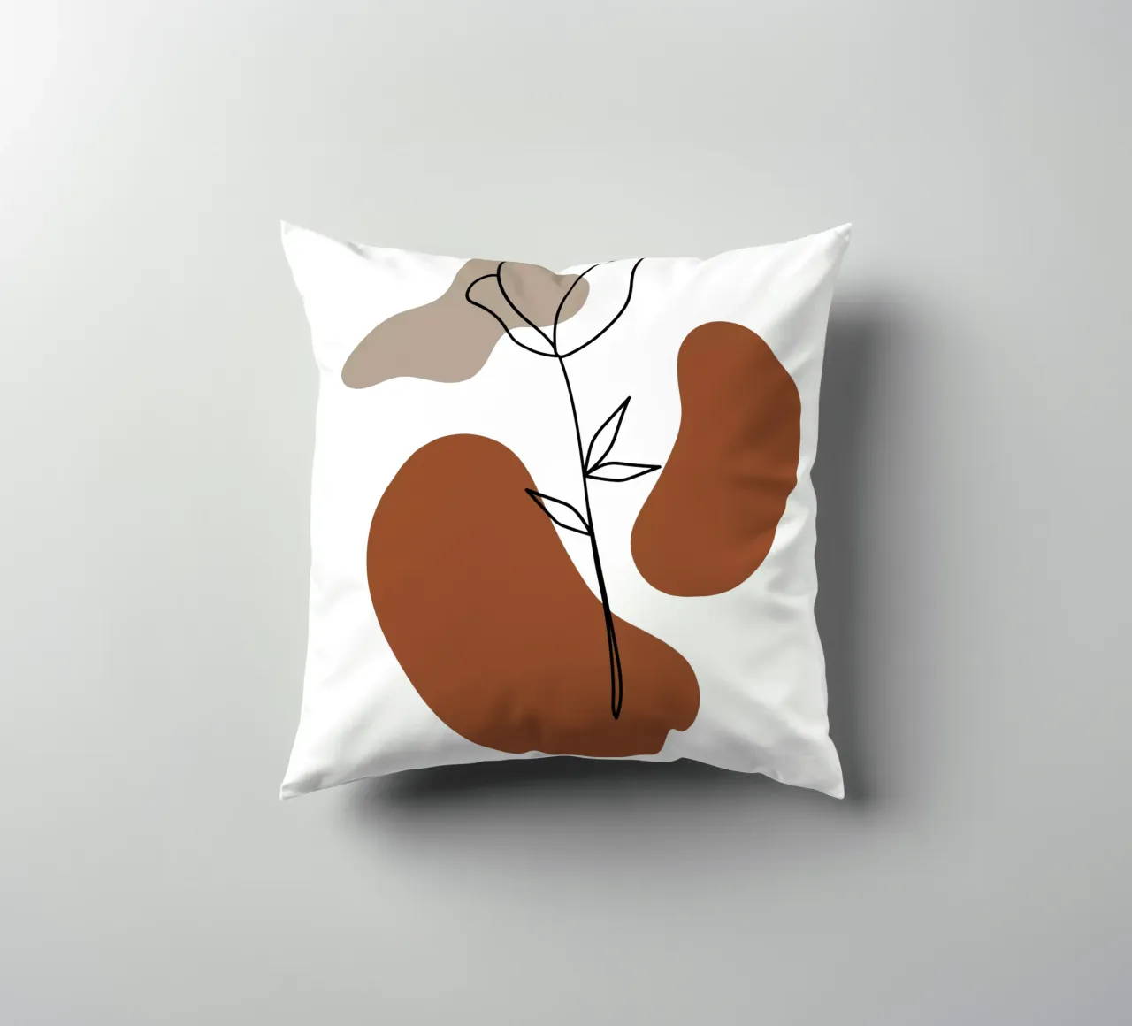 Rosa minimalista cuscino da YSV MINIMALIST