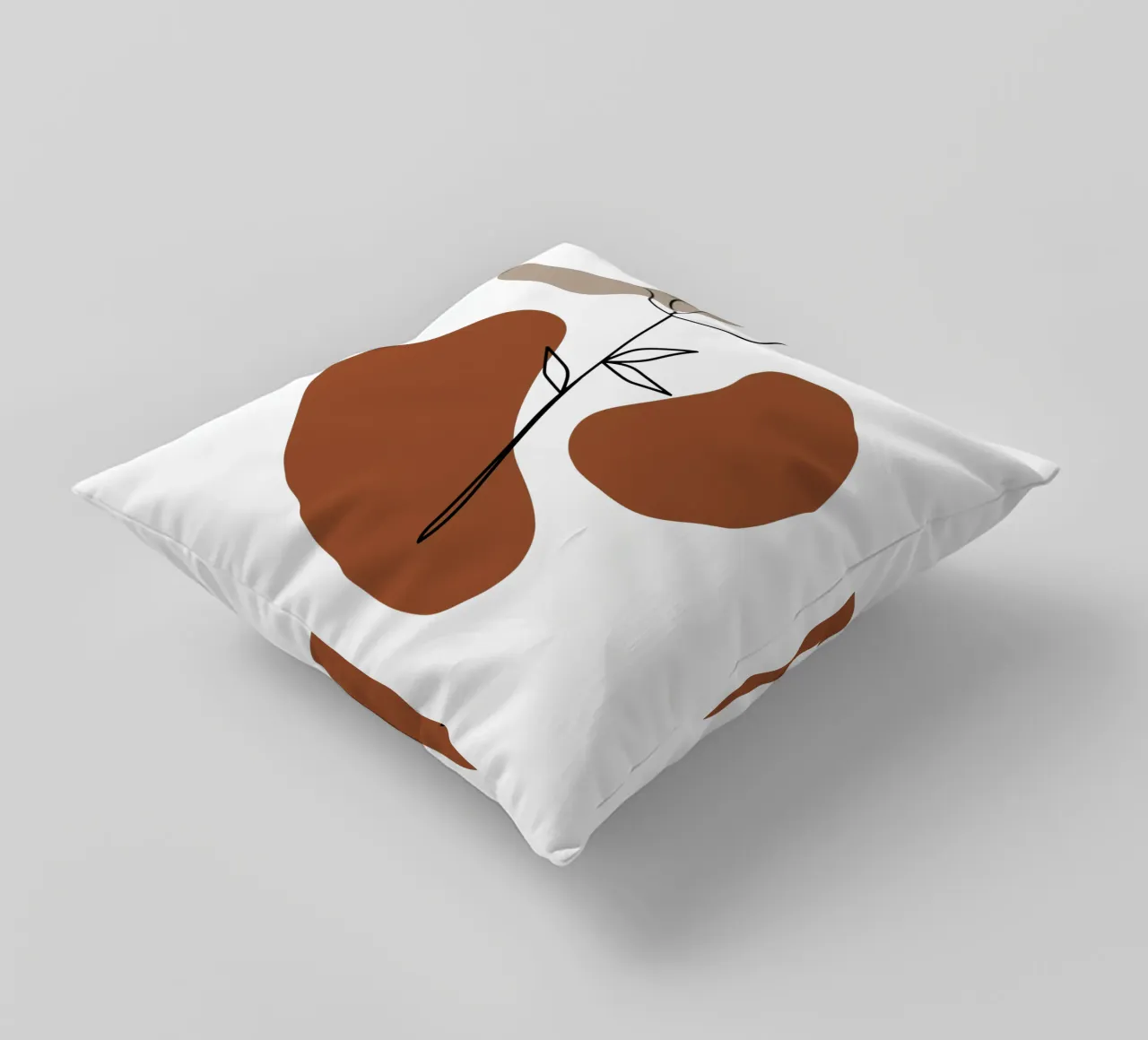 Rosa minimalista cuscino da YSV MINIMALIST