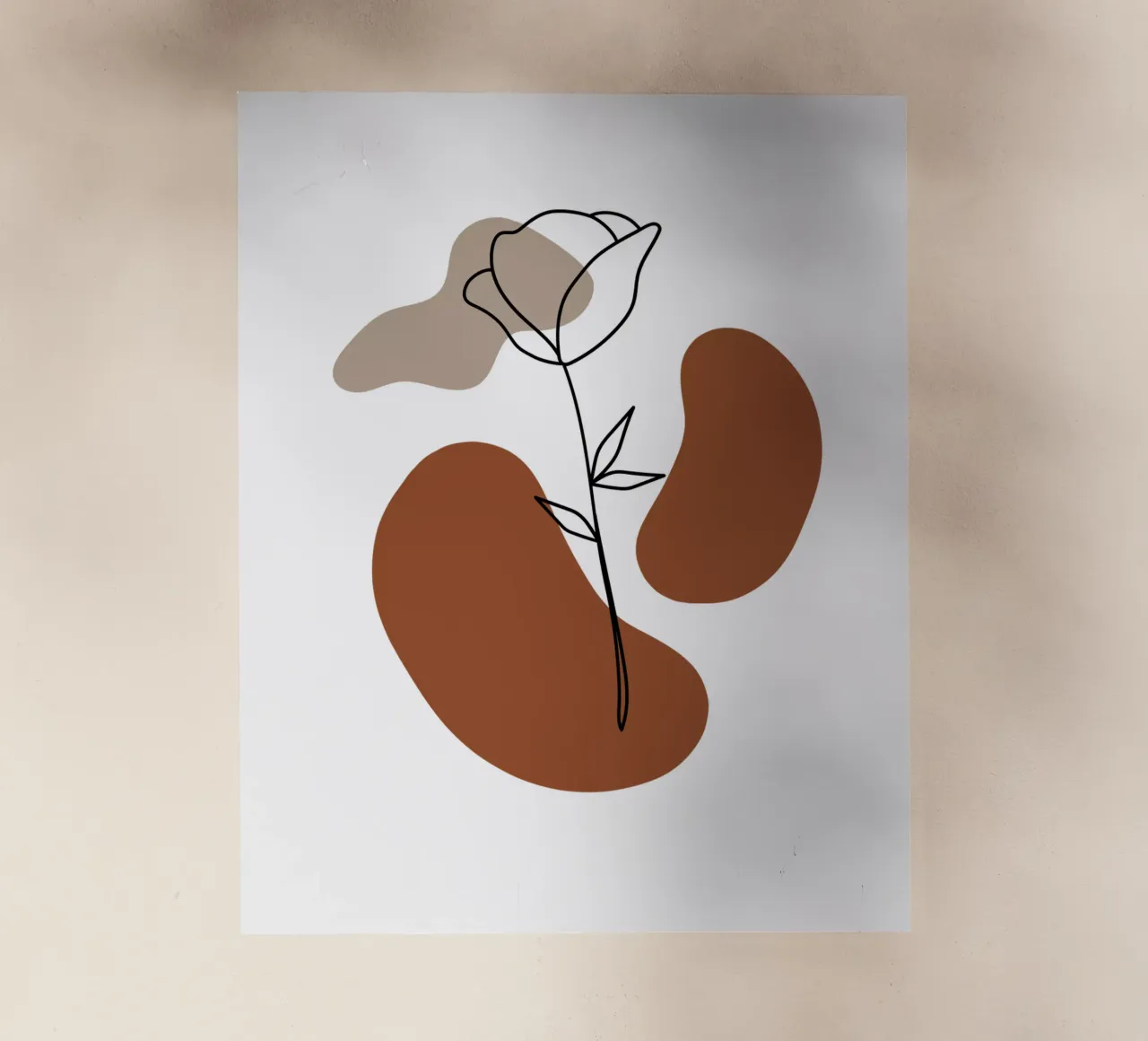 Rosa minimalista pellicola backlit da YSV MINIMALIST