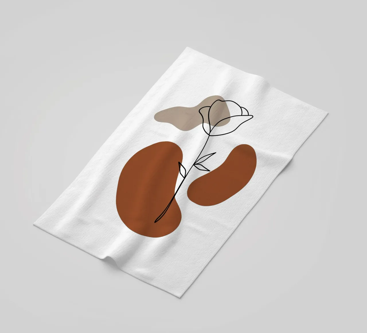 Rosa minimalista telo mare da YSV MINIMALIST