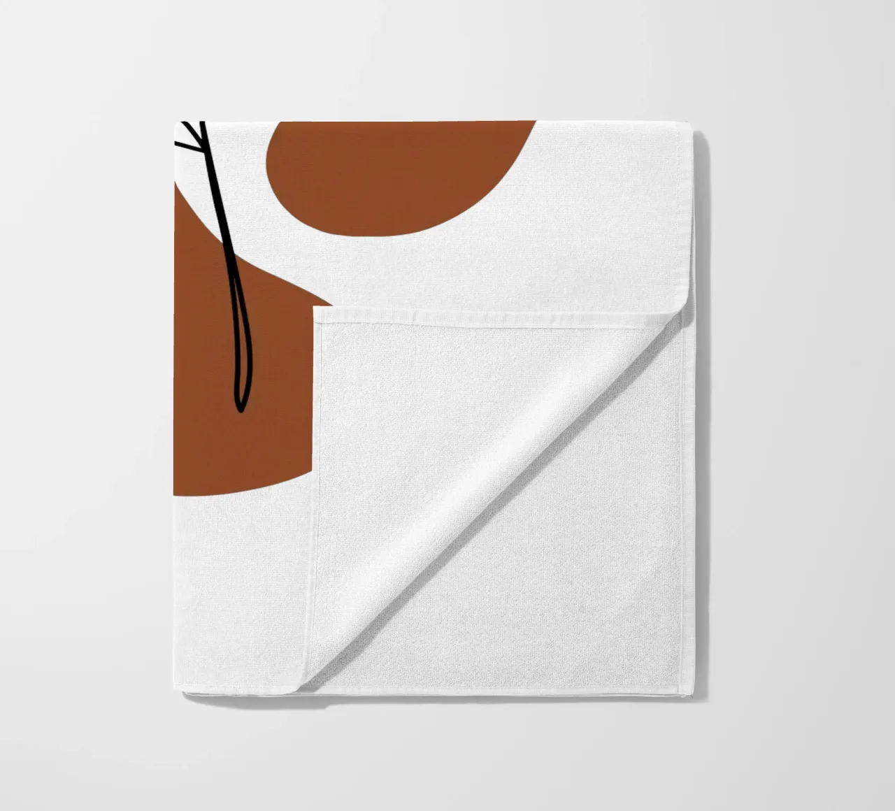 Rosa minimalista telo mare da YSV MINIMALIST