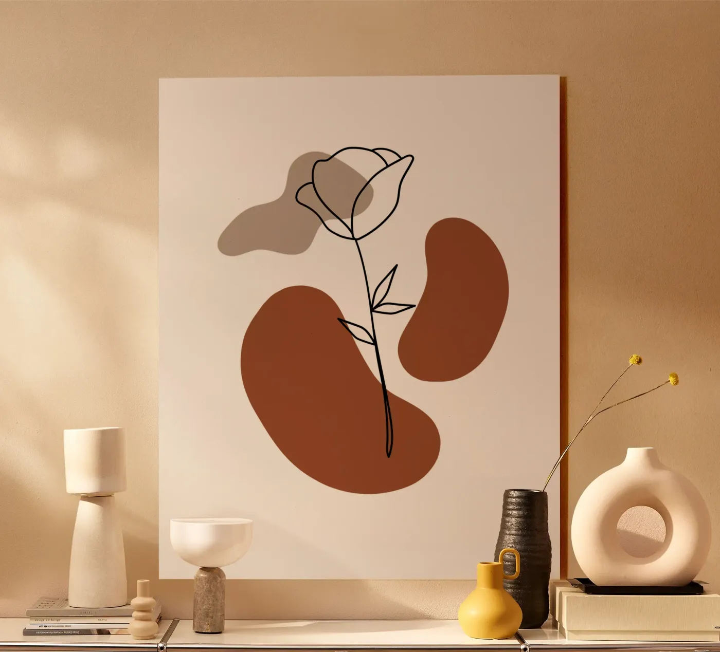 Rosa minimalista plexiglass da YSV MINIMALIST