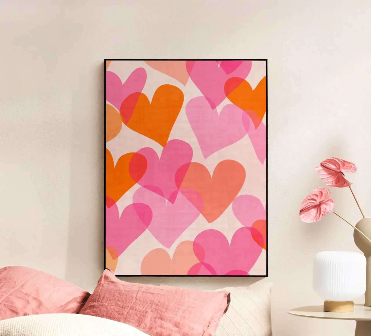 Hearts Parade plexiglass da MirimoDesign