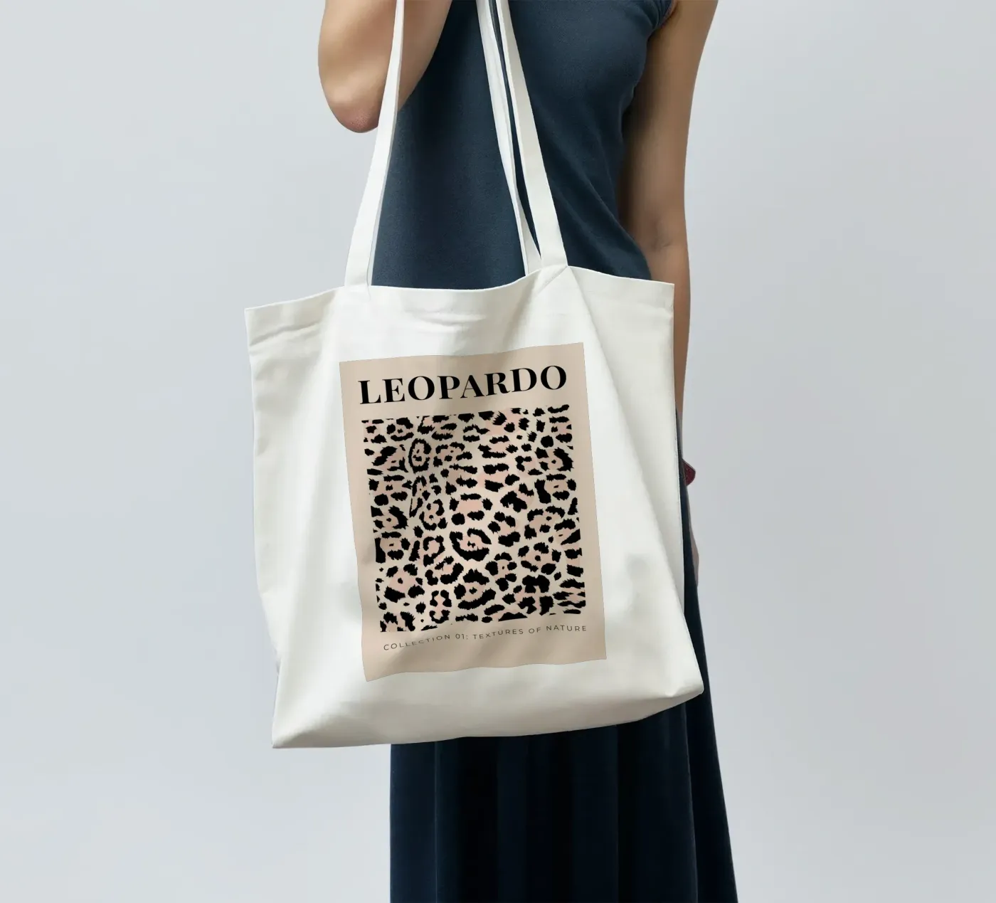 Leopard Abstract Leopard Pattern tote bag de Bold Type Co.