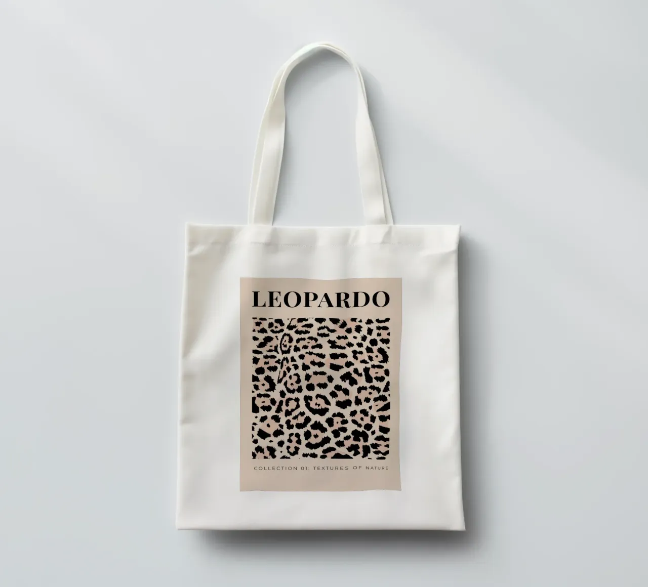 Leopard Abstract Leopard Pattern tote bag by Bold Type Co.