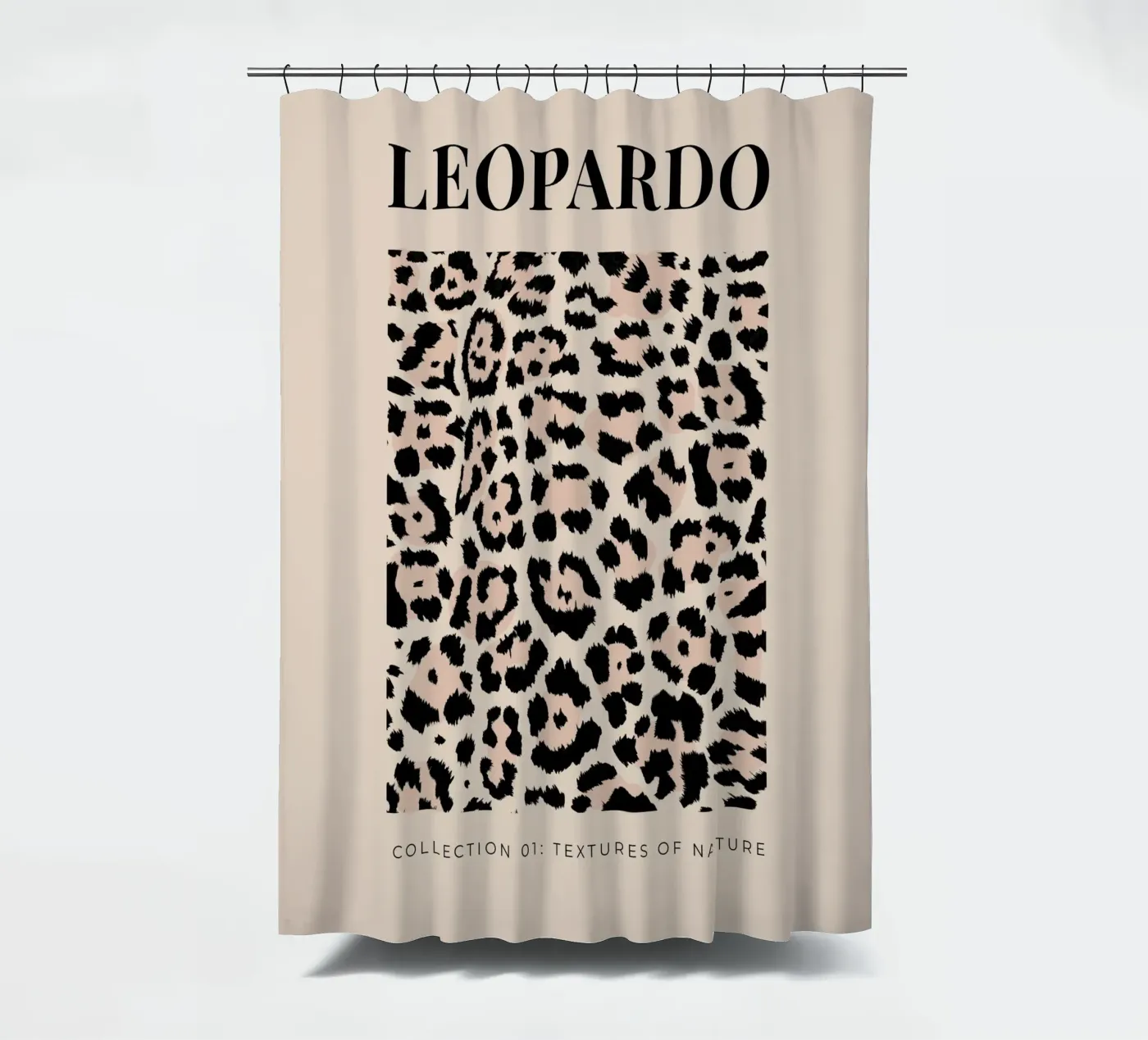 Leopard Abstract Leopard Pattern shower curtain by Bold Type Co.