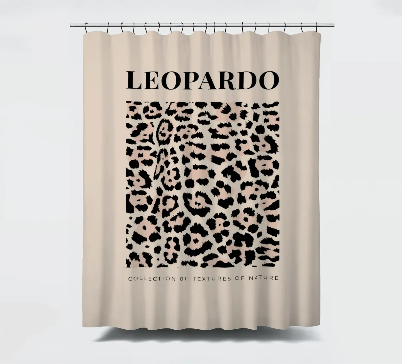Leopard Abstract Leopard Pattern shower curtain by Bold Type Co.