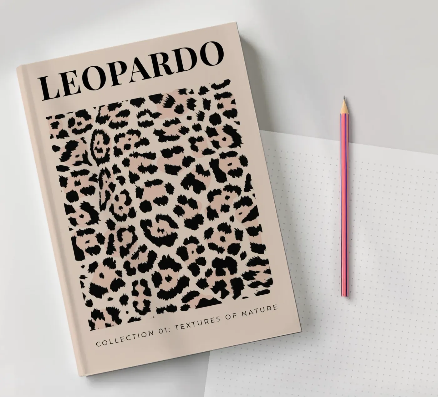 Luipaard Abstract Luipaardpatroon notitieboek van Bold Type Co.