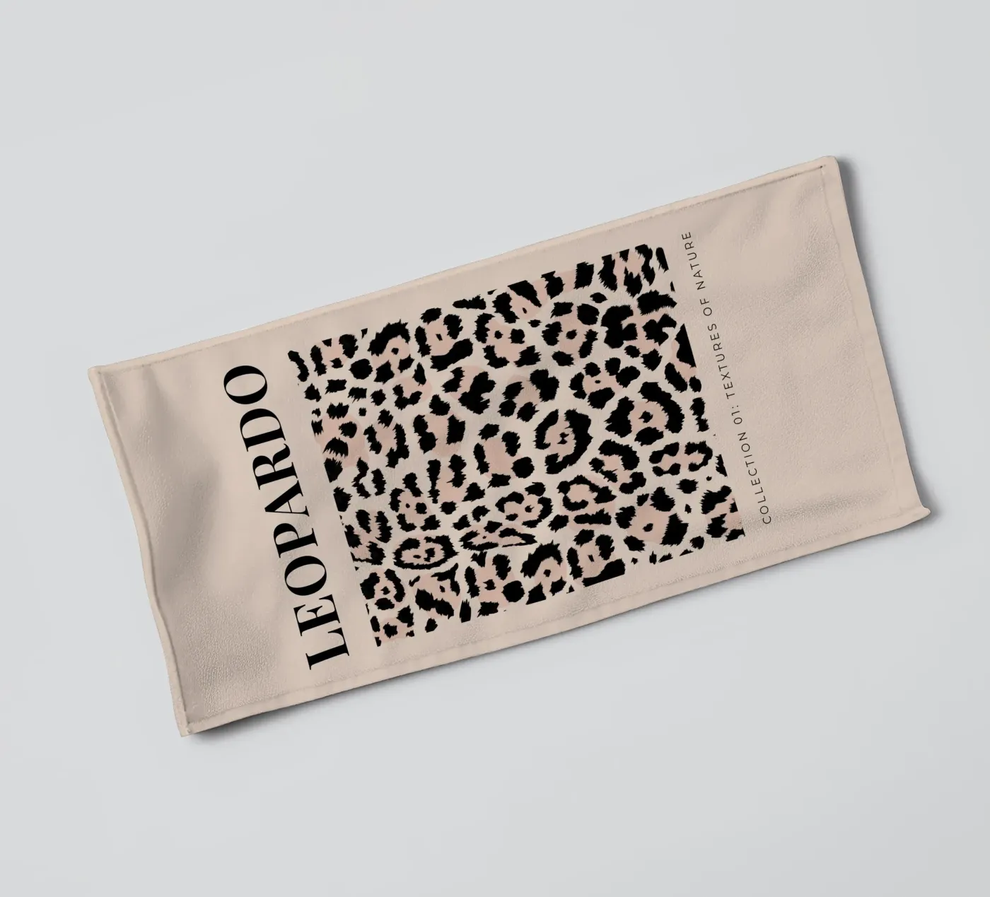 Leopard Abstract Leopard Pattern serviette de bain de Bold Type Co.