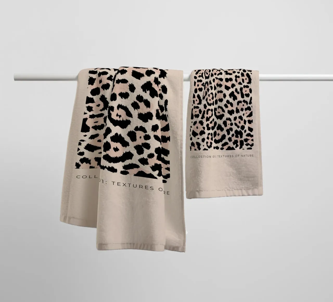 Leopard Abstract Leopard Pattern towel by Bold Type Co.