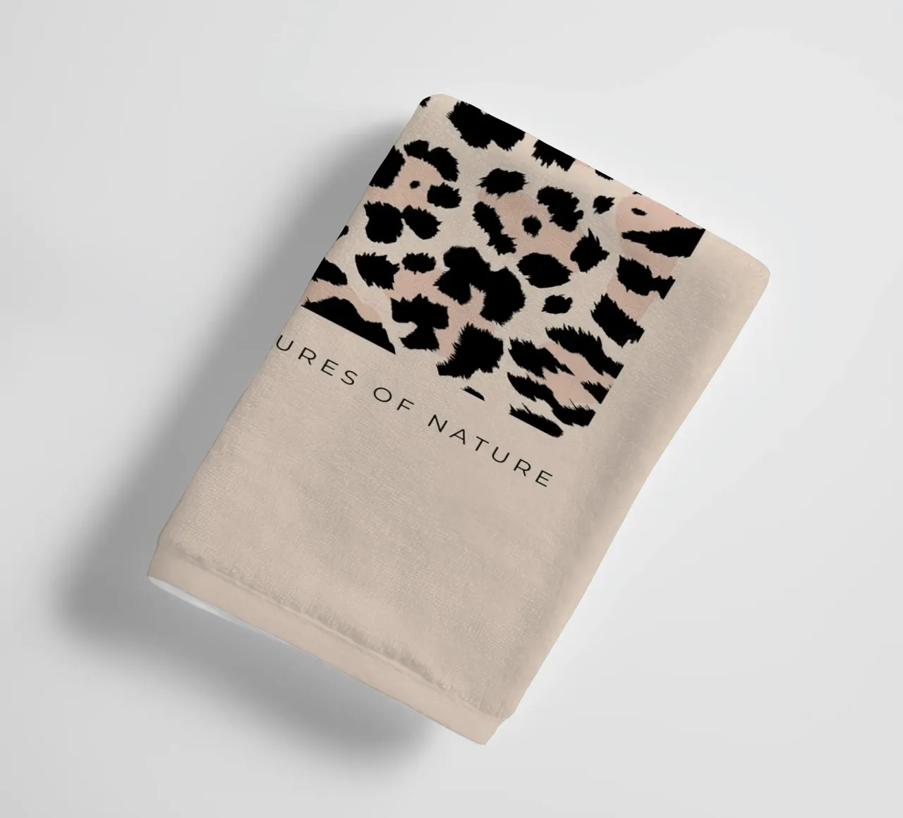 Leopard Abstract Leopard Pattern towel by Bold Type Co.