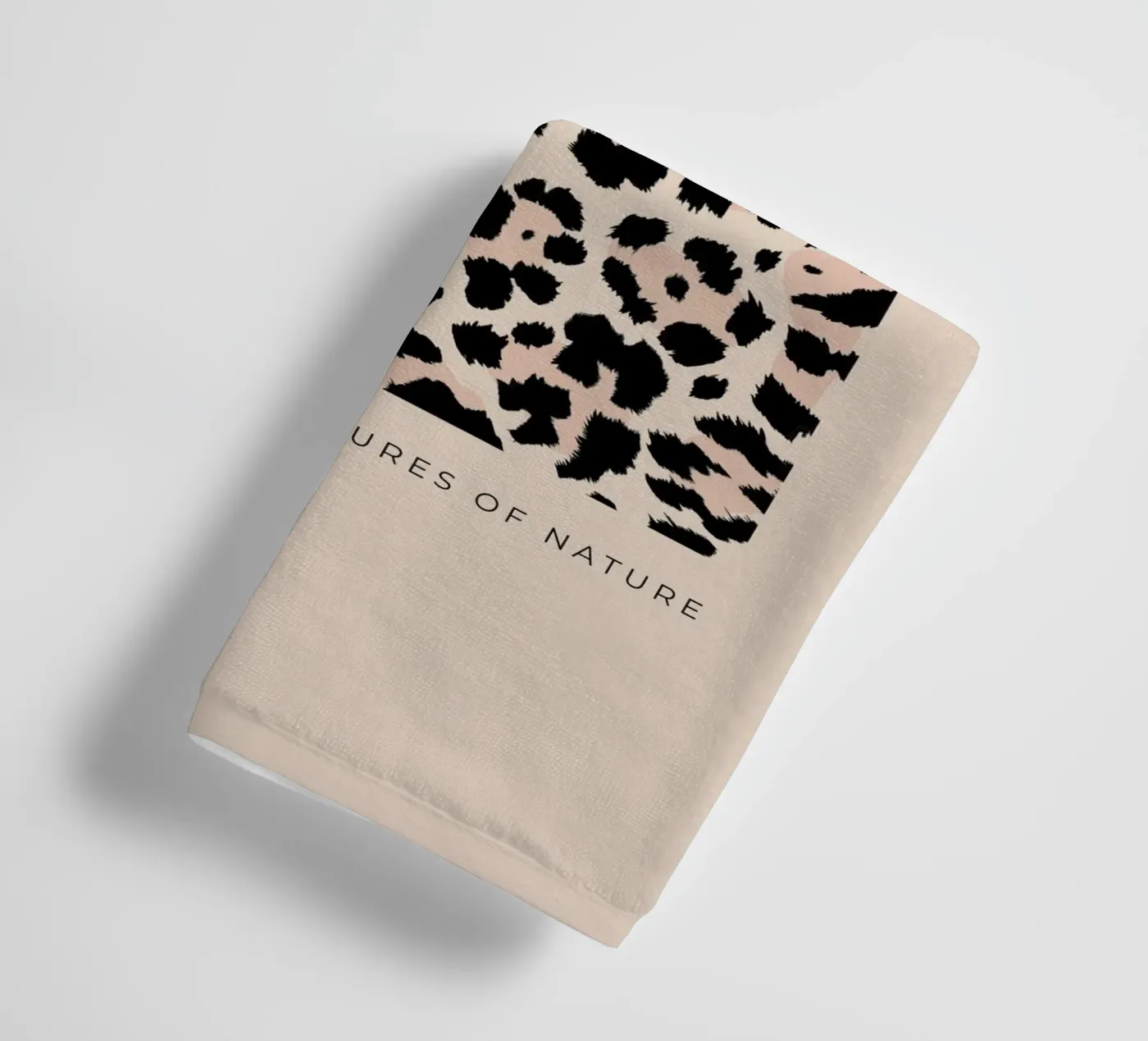 Leopard Abstract Leopard Pattern serviette de bain de Bold Type Co.