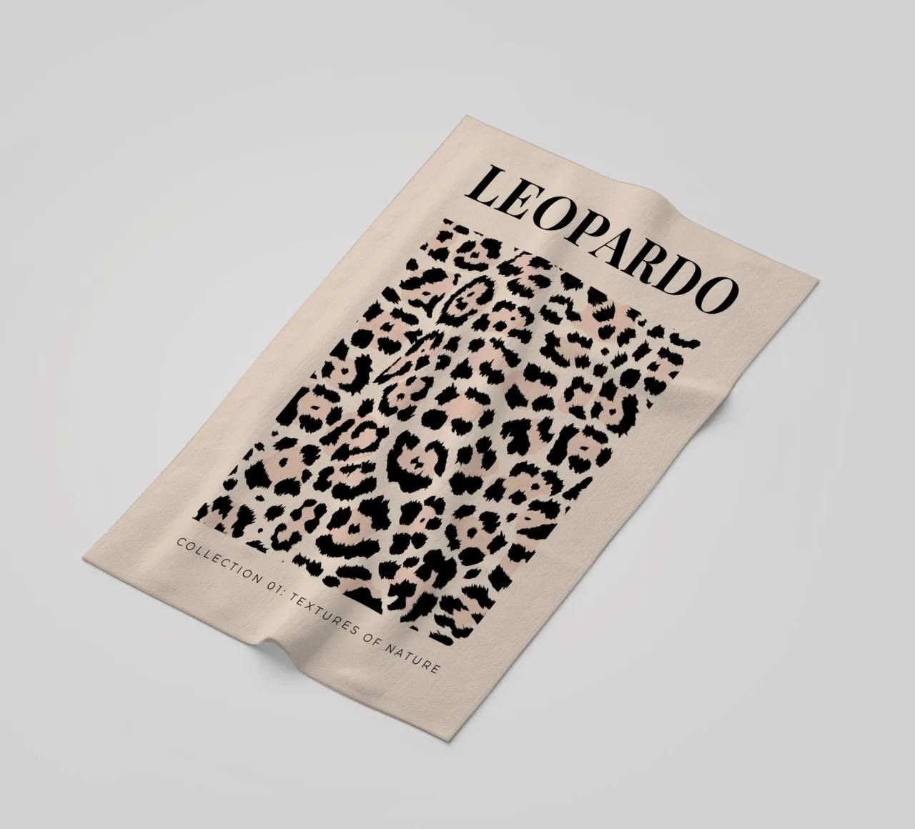 Leopardo Abstract Leopard Pattern telo mare da Bold Type Co.