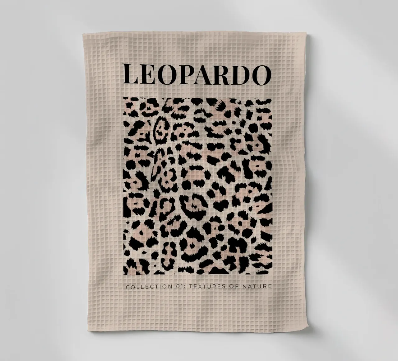 Luipaard Abstract Luipaardpatroon theedoek van Bold Type Co.