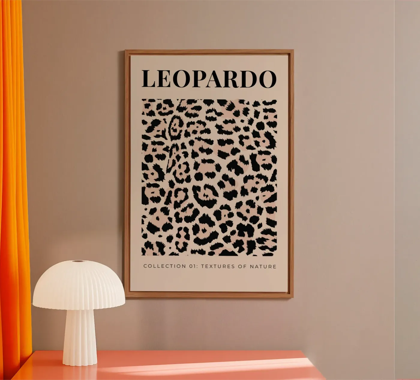 Luipaard Abstract Luipaardpatroon forex-plaat van Bold Type Co.