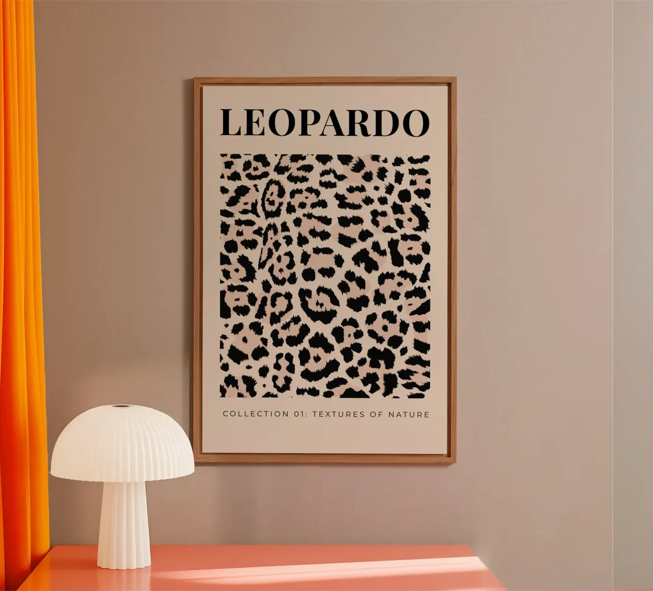 Léopard Motif léopard abstrait panneau forex de Bold Type Co.