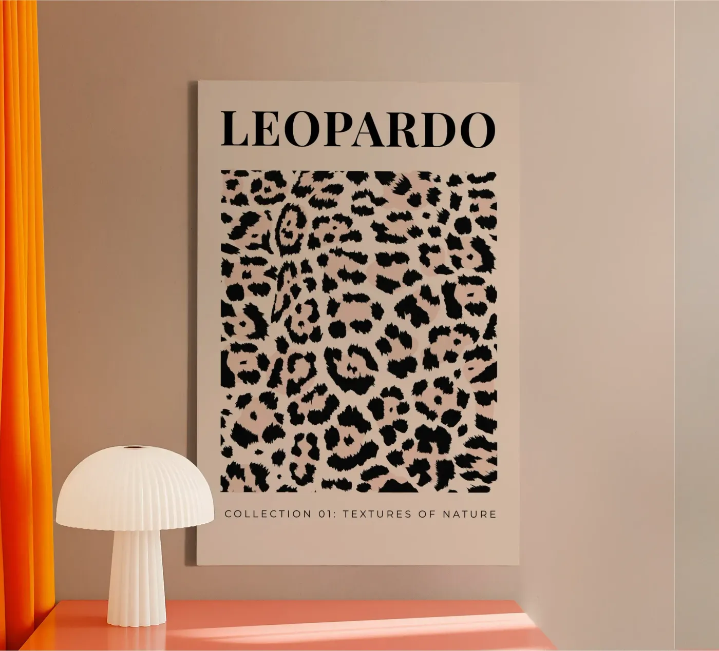 Leopard Abstract Leopard Pattern tela da Bold Type Co.