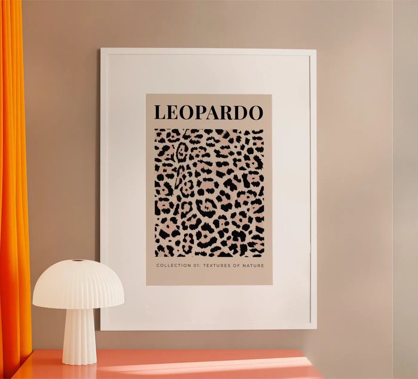 Léopard Motif léopard abstrait hahnemühle de Bold Type Co.