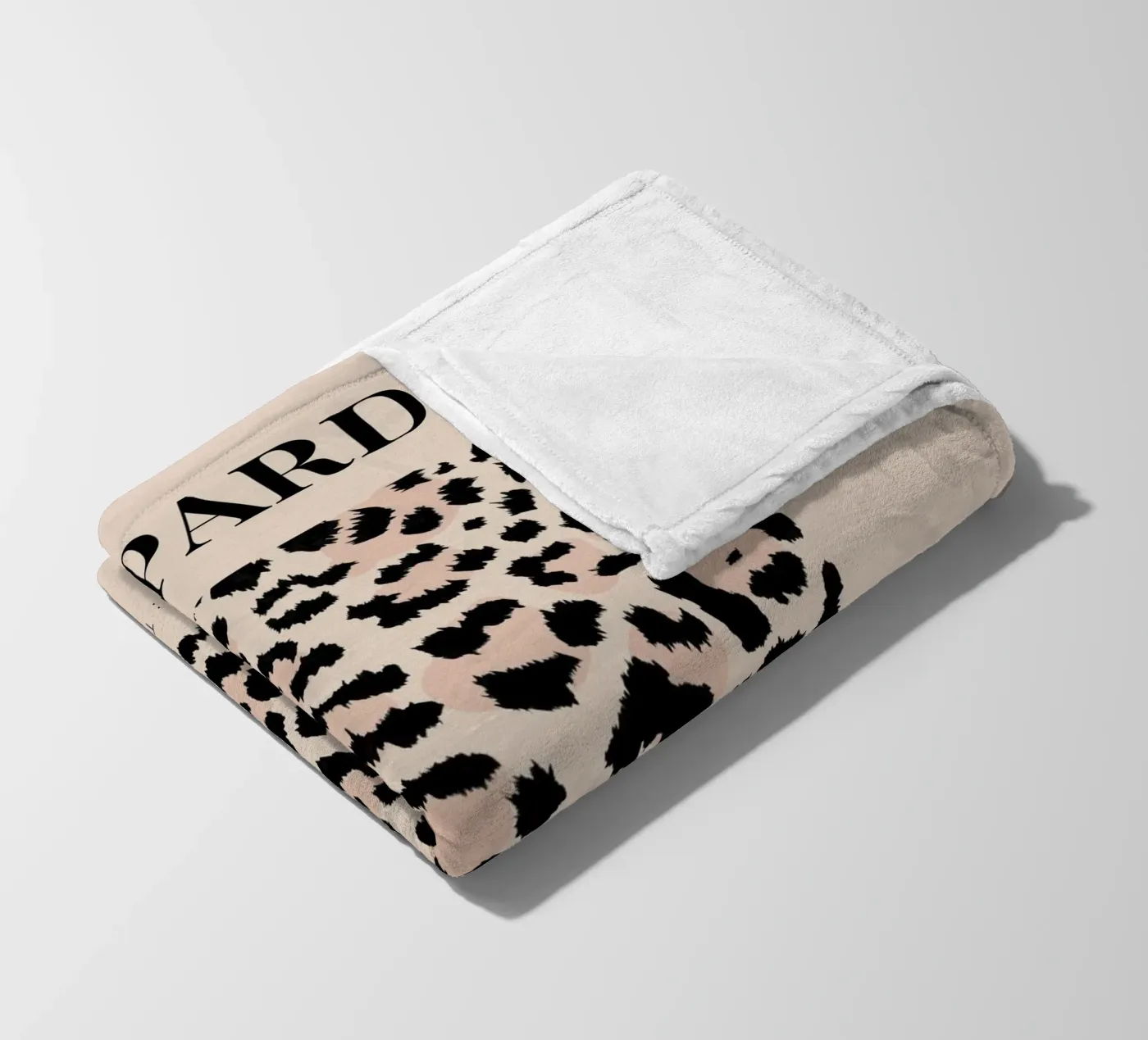Leopard Abstract Leopard Pattern fleecedeken van Bold Type Co.
