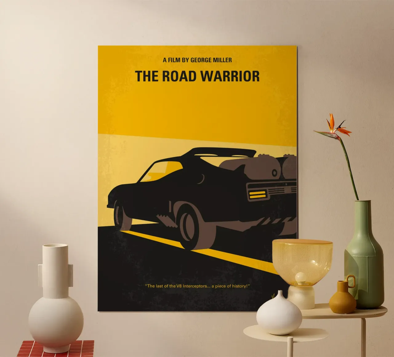 No051 My Mad Max 2 minimal movie poster carta hahnemühle da Chungkong