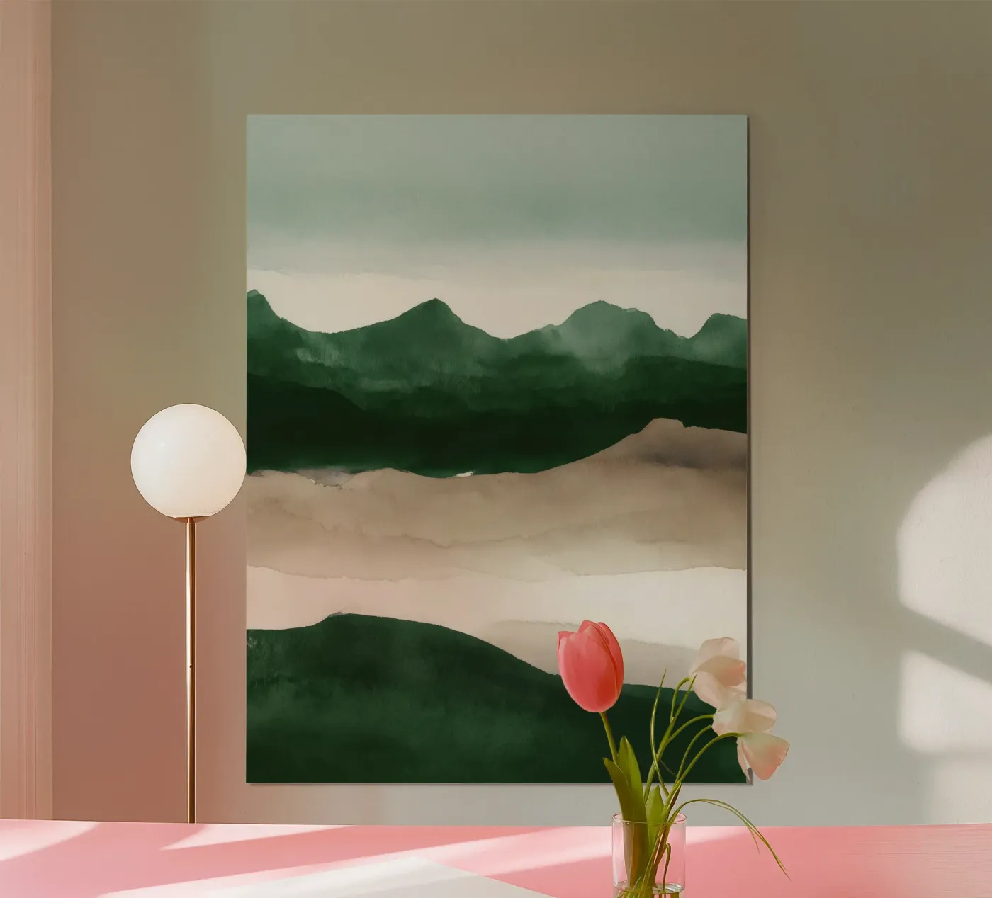 Quiete verde poster da Louise Wilder Studio
