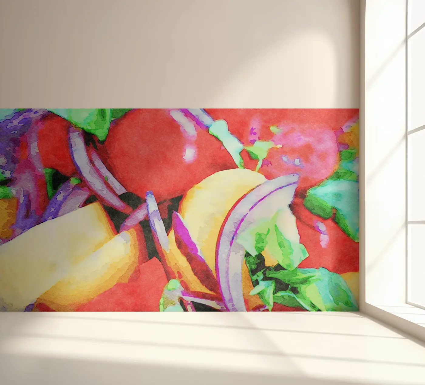 Groenten fotobehang van Piccola Serenata