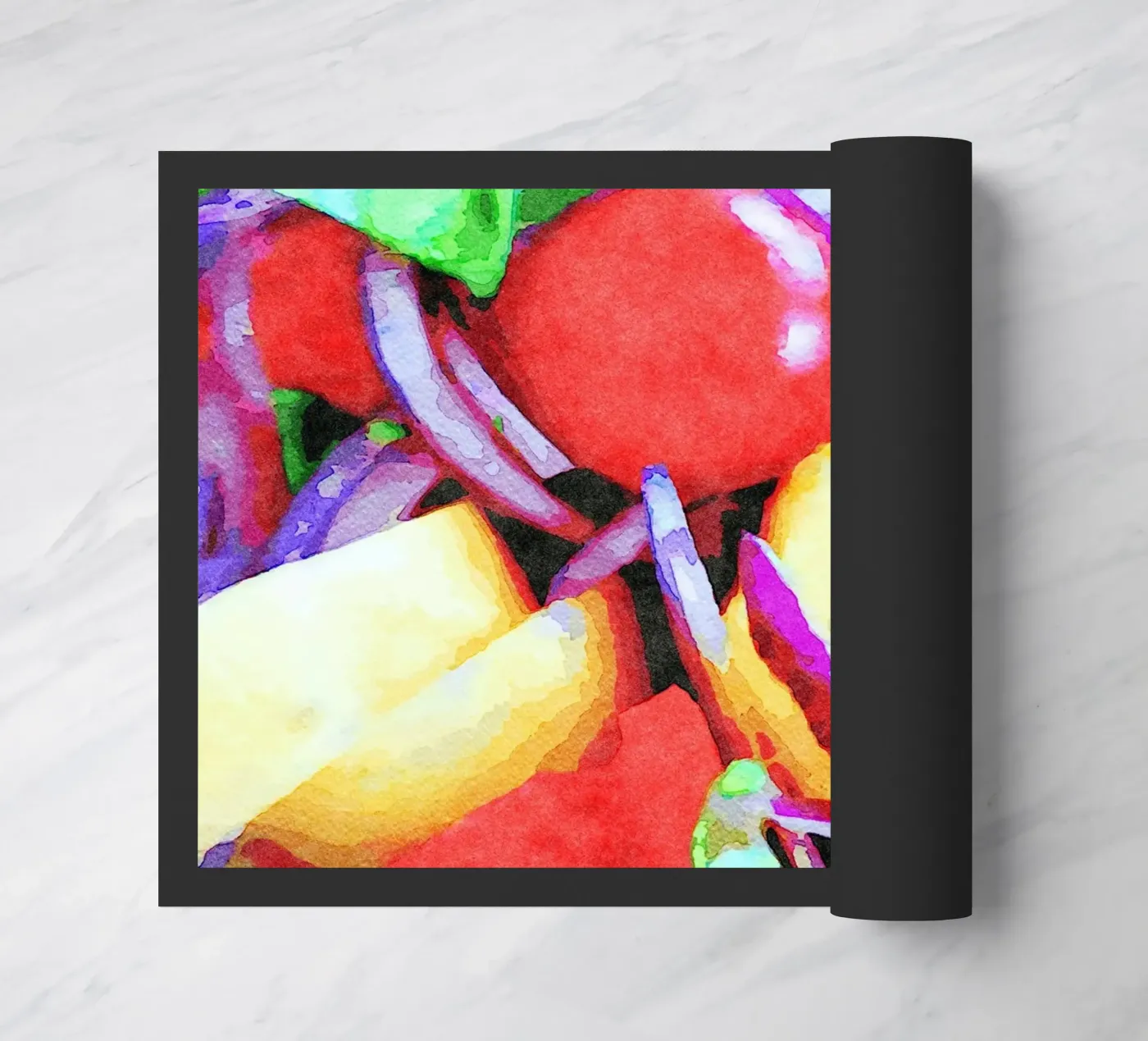 Vegetables deurmat van Piccola Serenata