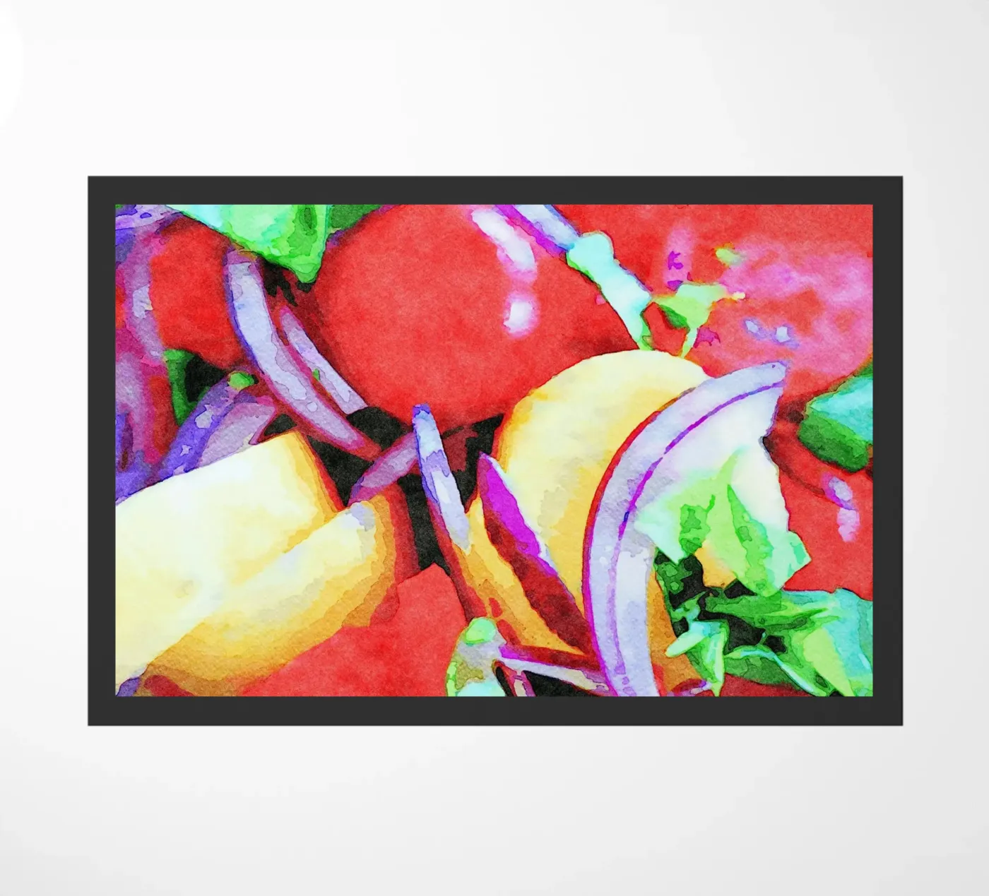 Vegetables deurmat van Piccola Serenata