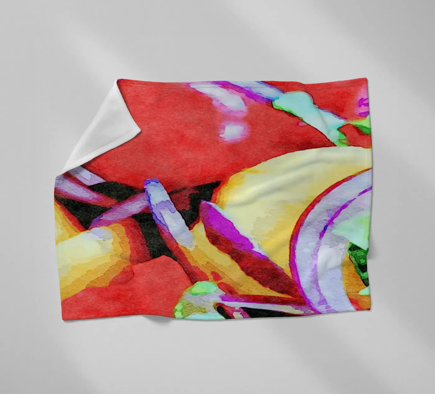 Groenten fleecedeken van Piccola Serenata