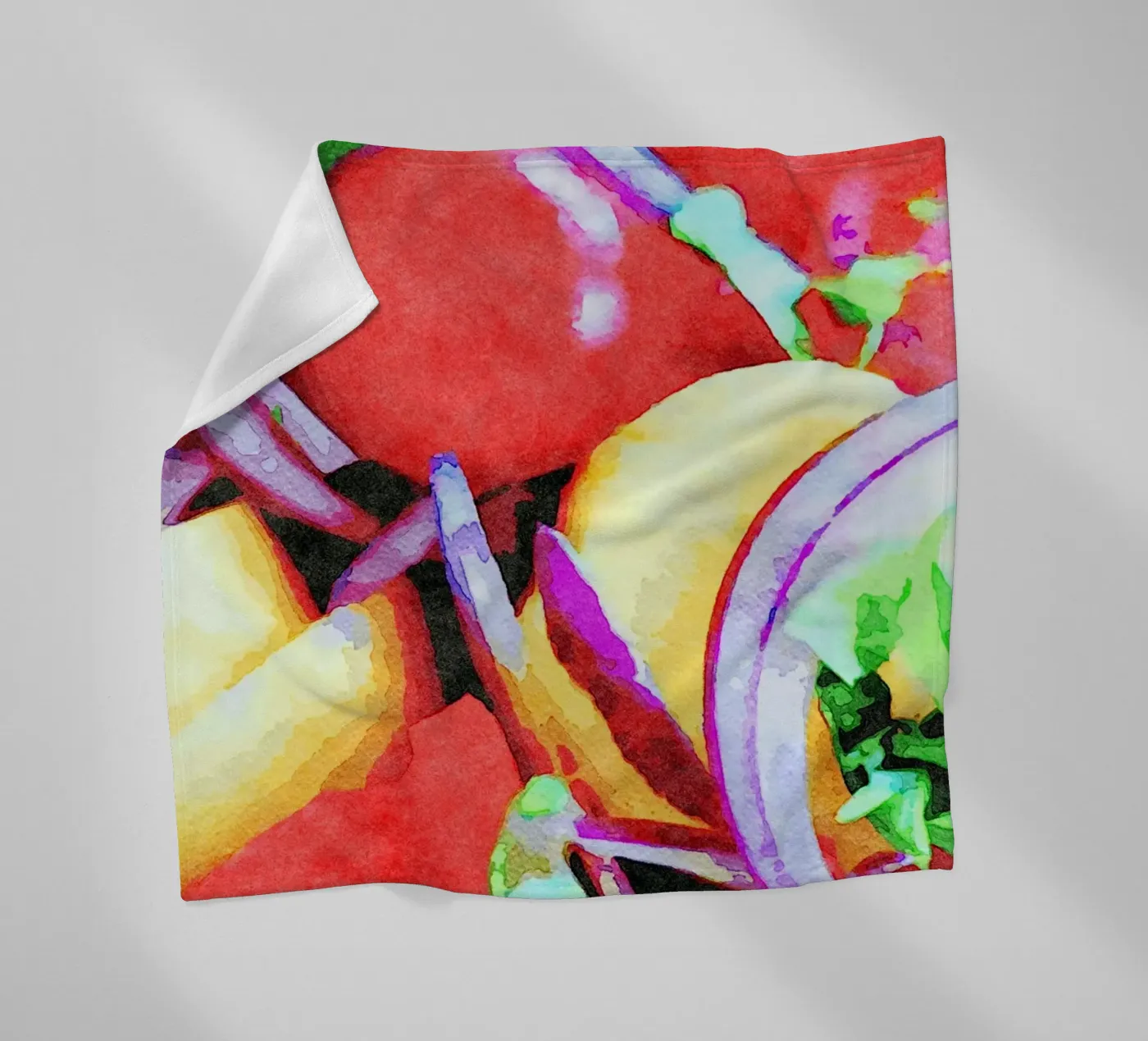 Groenten fleecedeken van Piccola Serenata