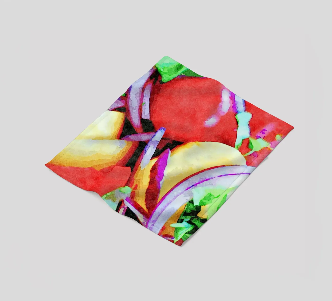 Groenten fleecedeken van Piccola Serenata