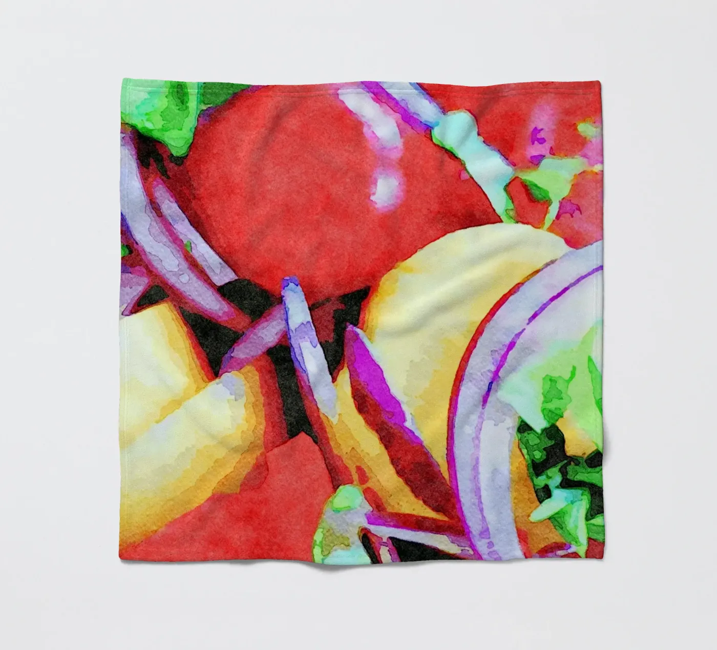 Groenten fleecedeken van Piccola Serenata