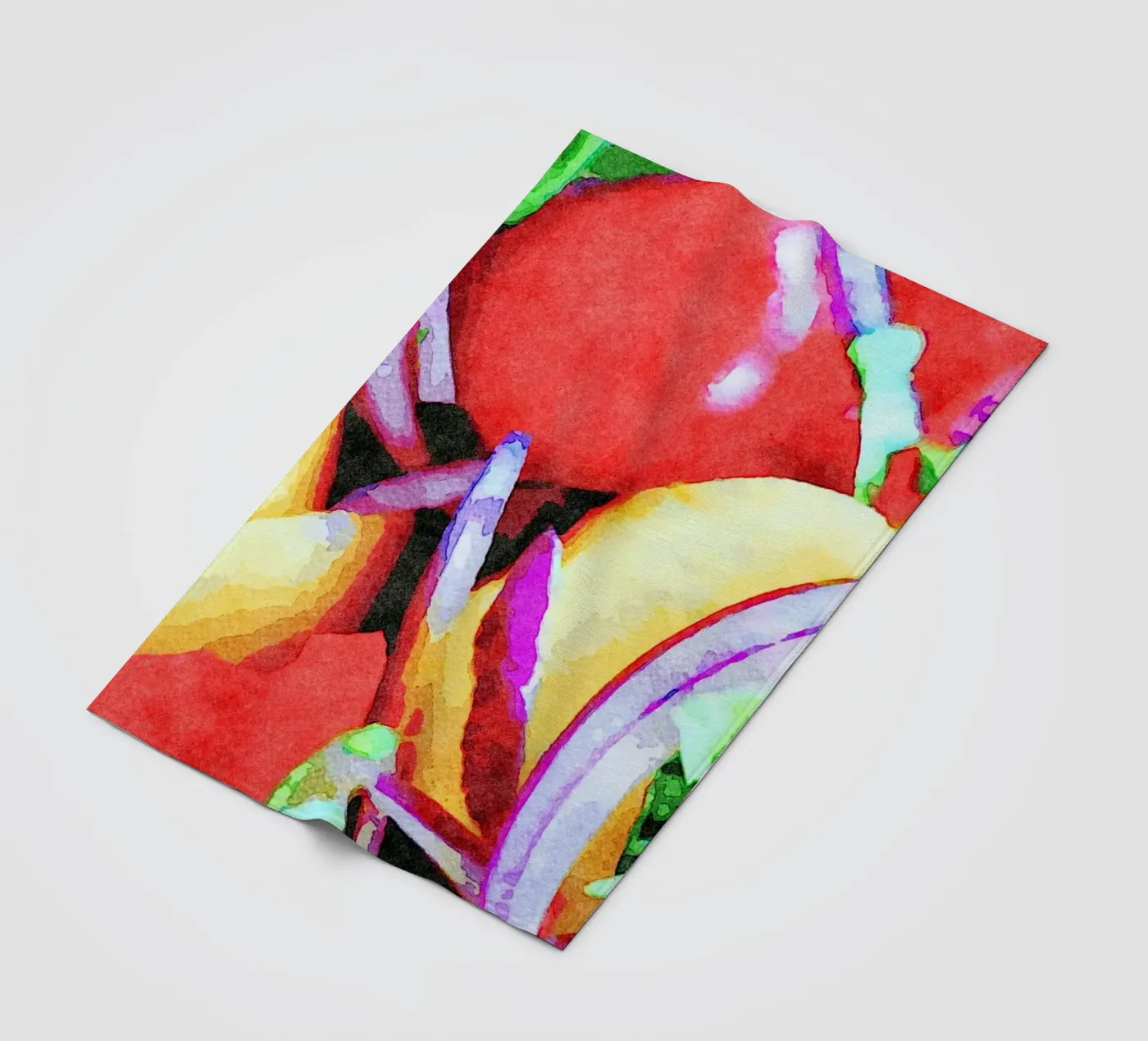 Groenten fleecedeken van Piccola Serenata