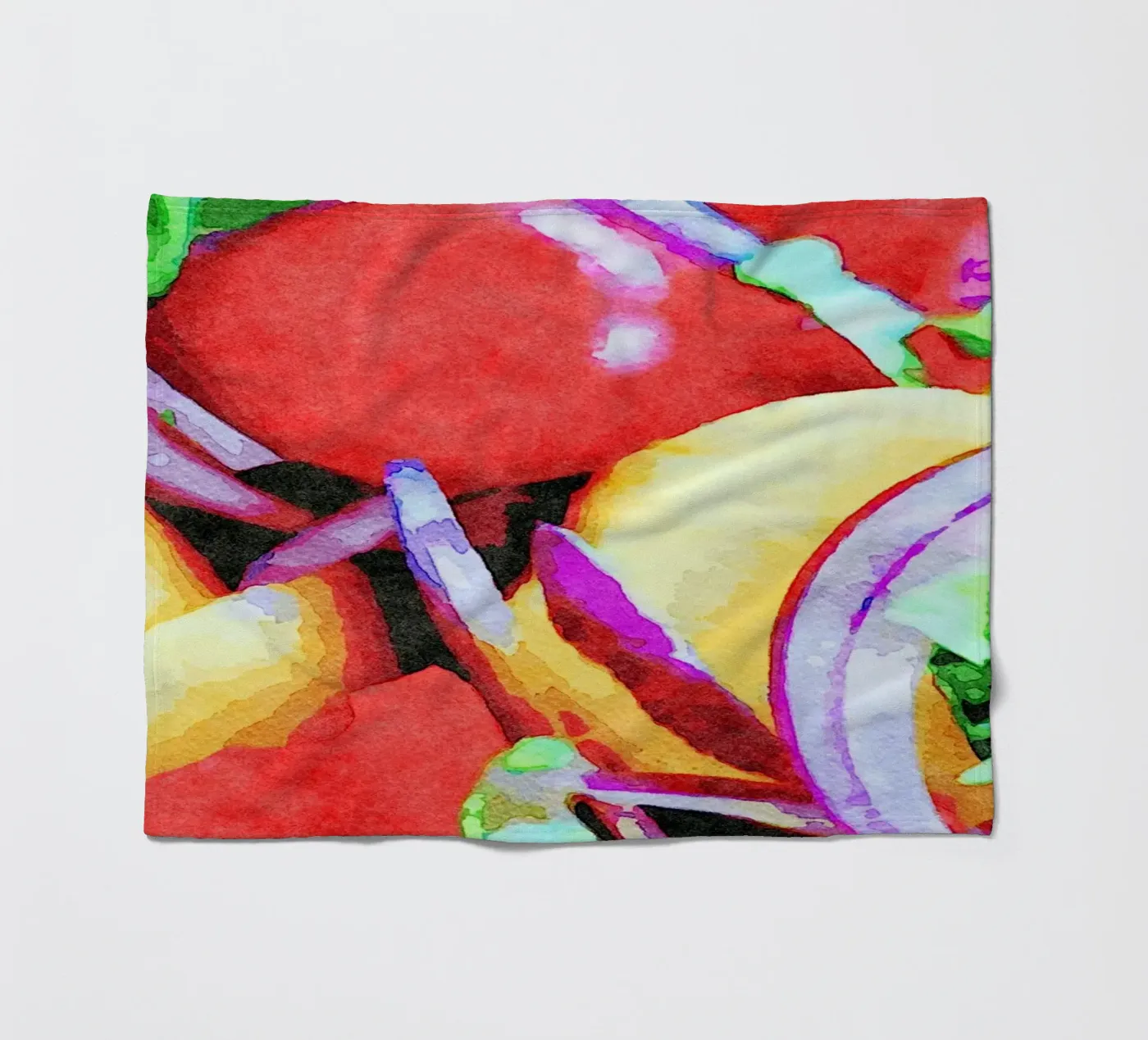 Groenten fleecedeken van Piccola Serenata