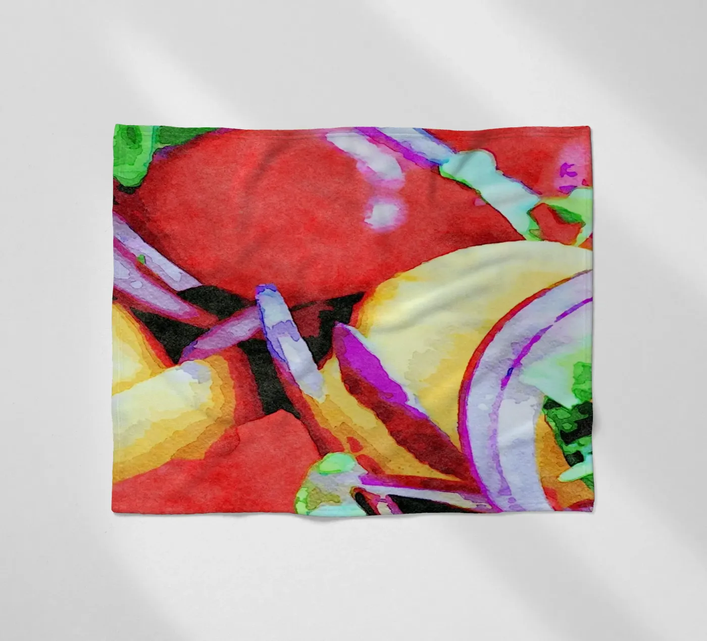 Groenten fleecedeken van Piccola Serenata