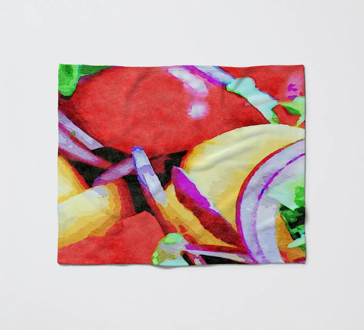 Groenten fleecedeken van Piccola Serenata