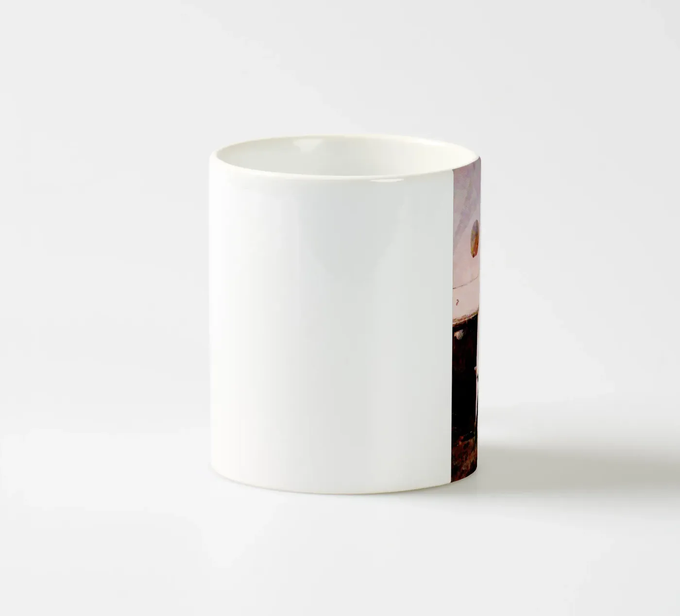 Motorcycle ceramic mug by Piccola Serenata