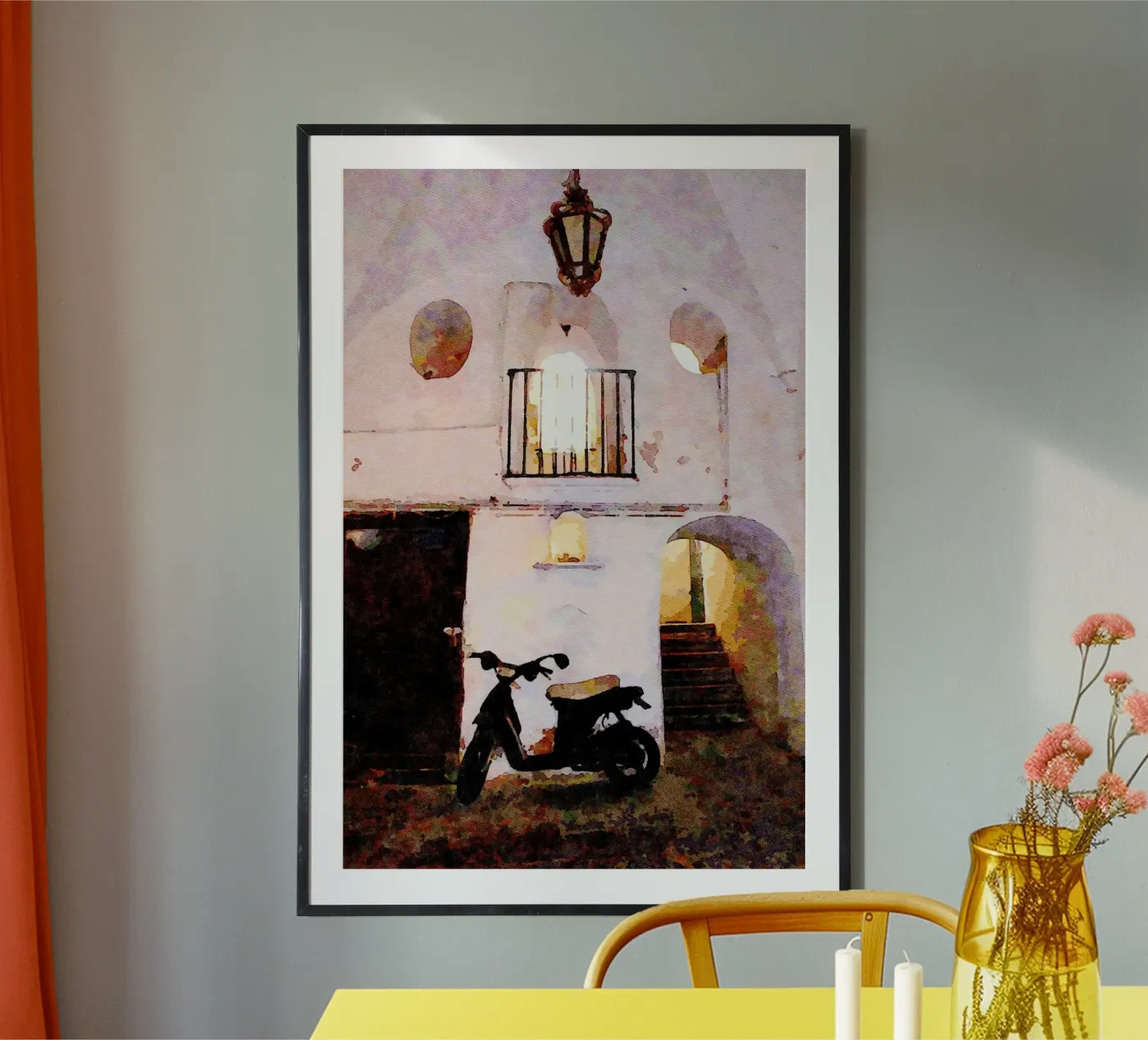 Motorcycle poster by Piccola Serenata
