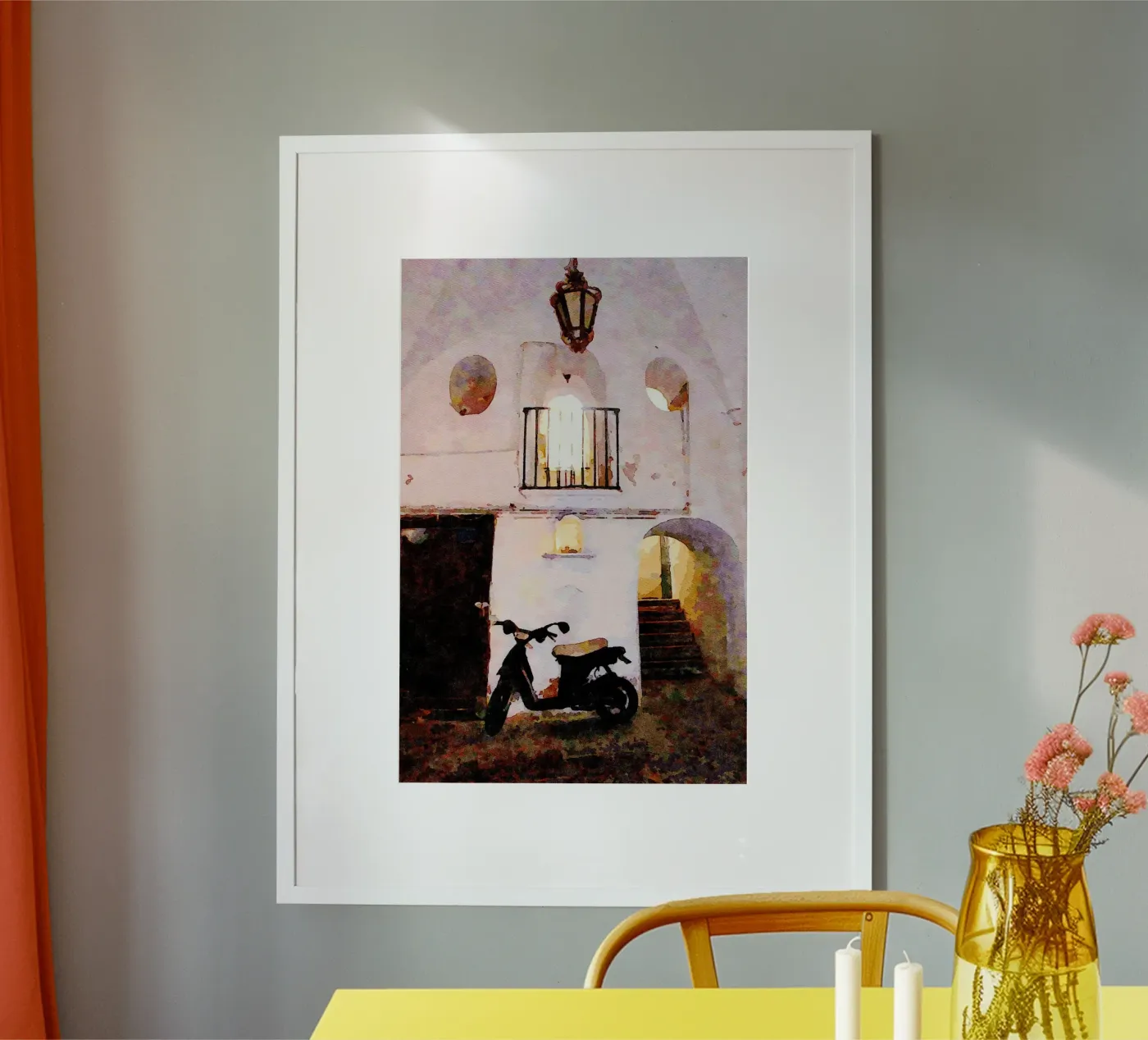 Motorcycle poster by Piccola Serenata