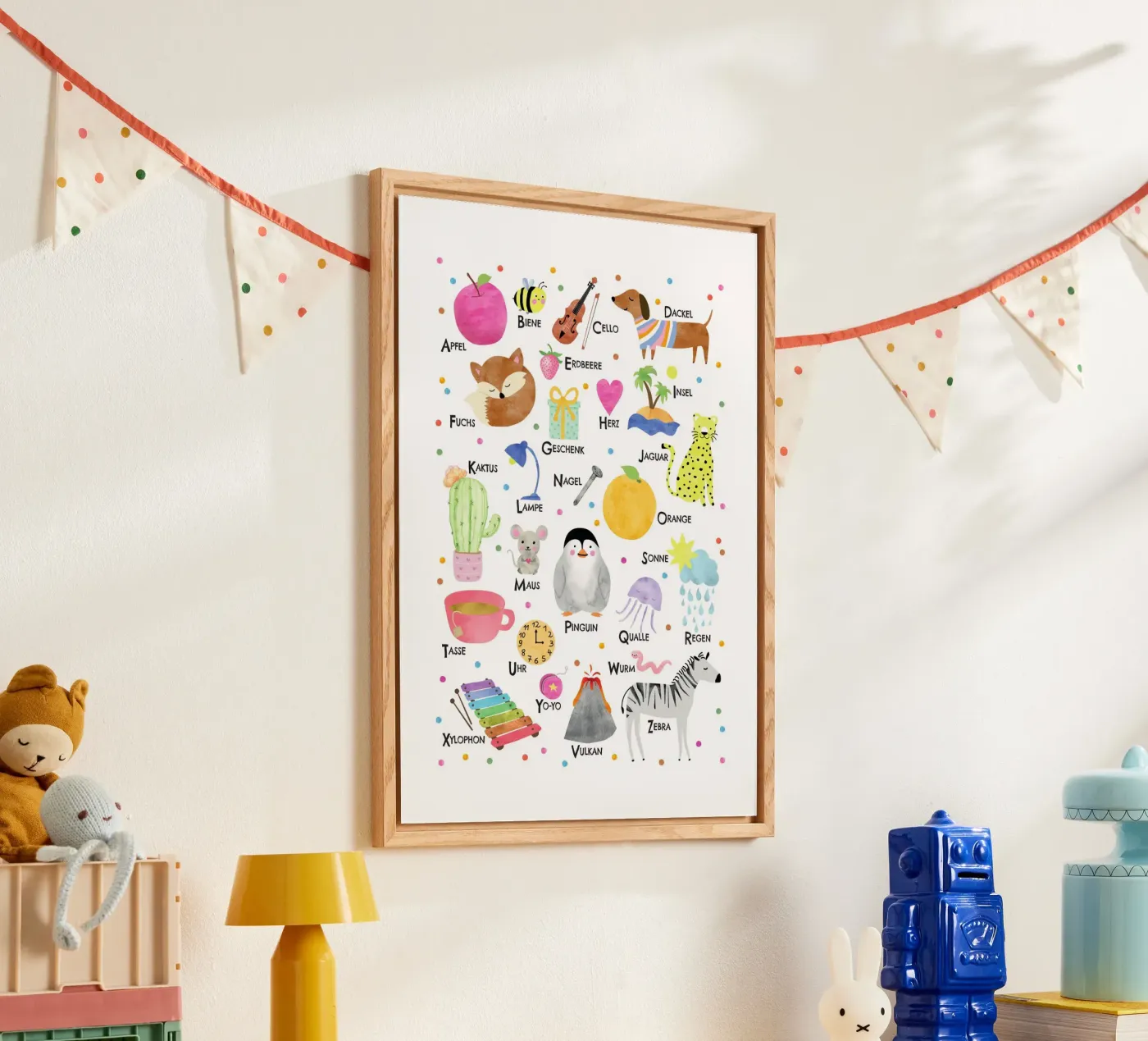 ABC Acryl-Glas von Fraysein Design