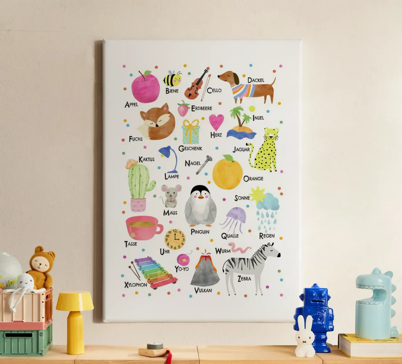 ABC tela da Fraysein Design