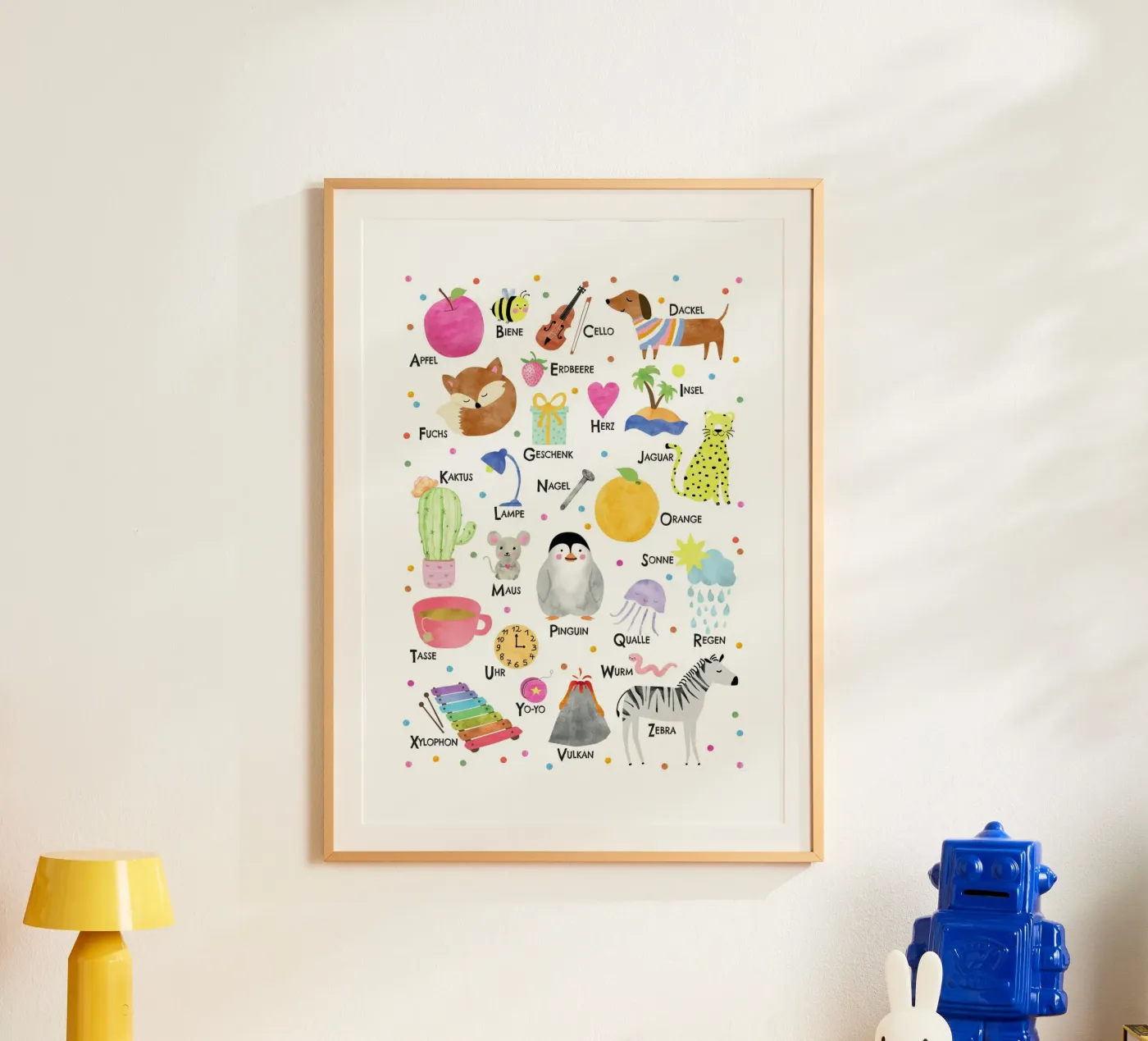 ABC Poster von Fraysein Design