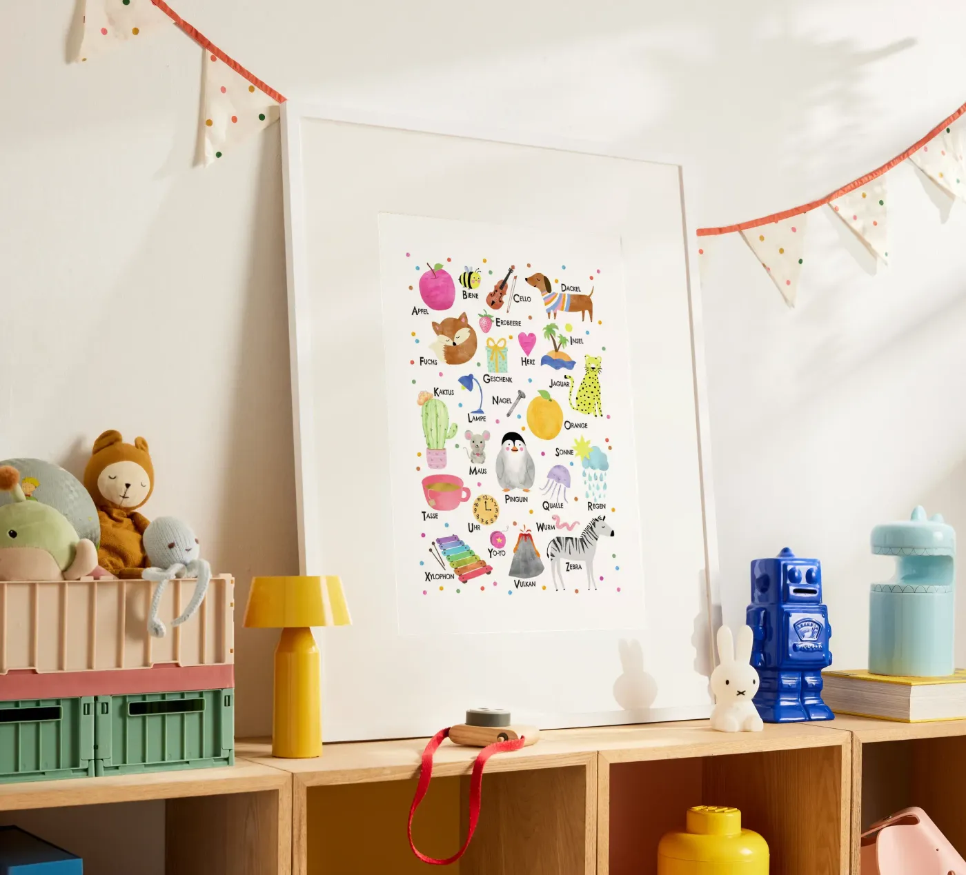 ABC Poster von Fraysein Design