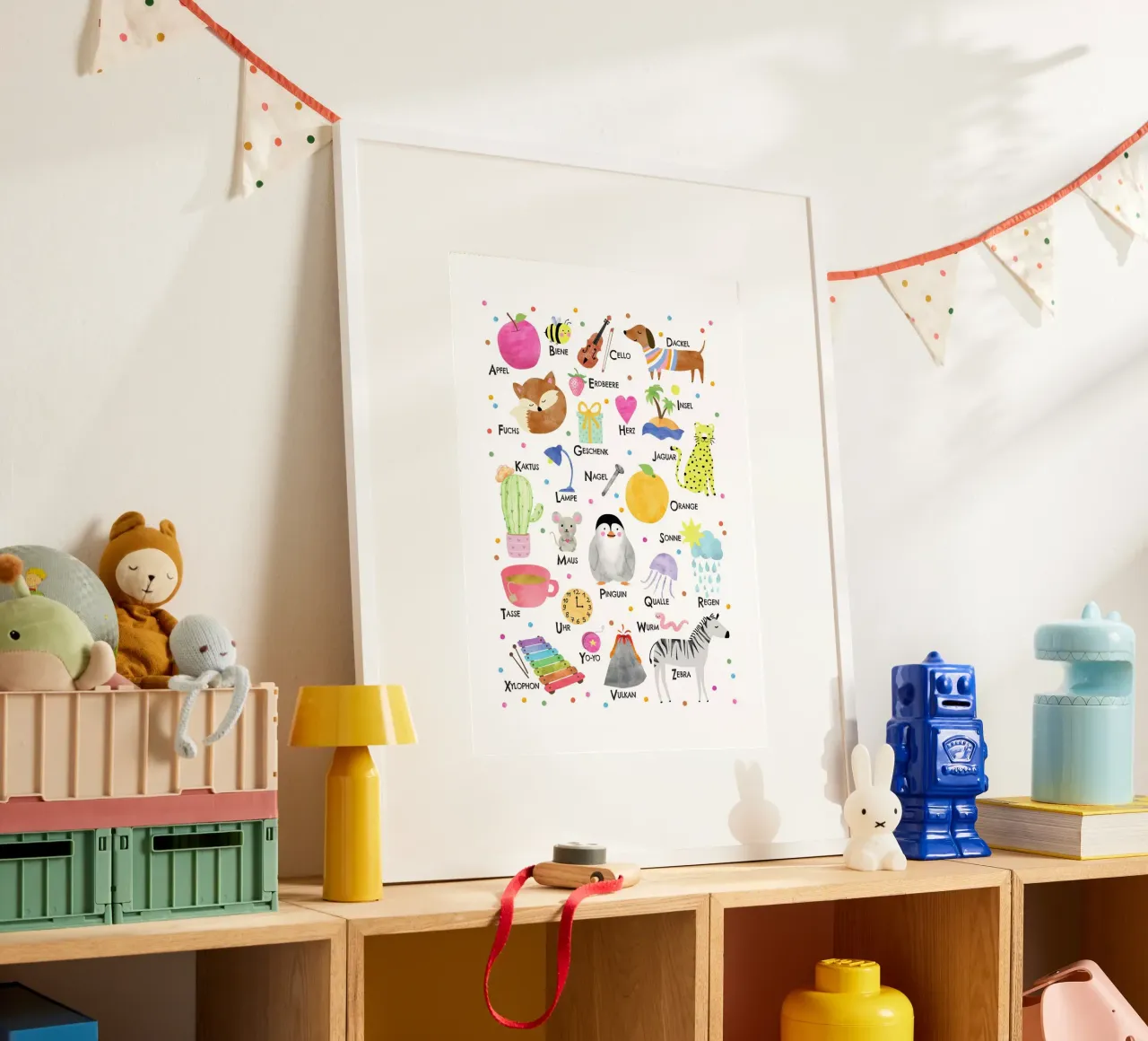 ABC Poster von Fraysein Design