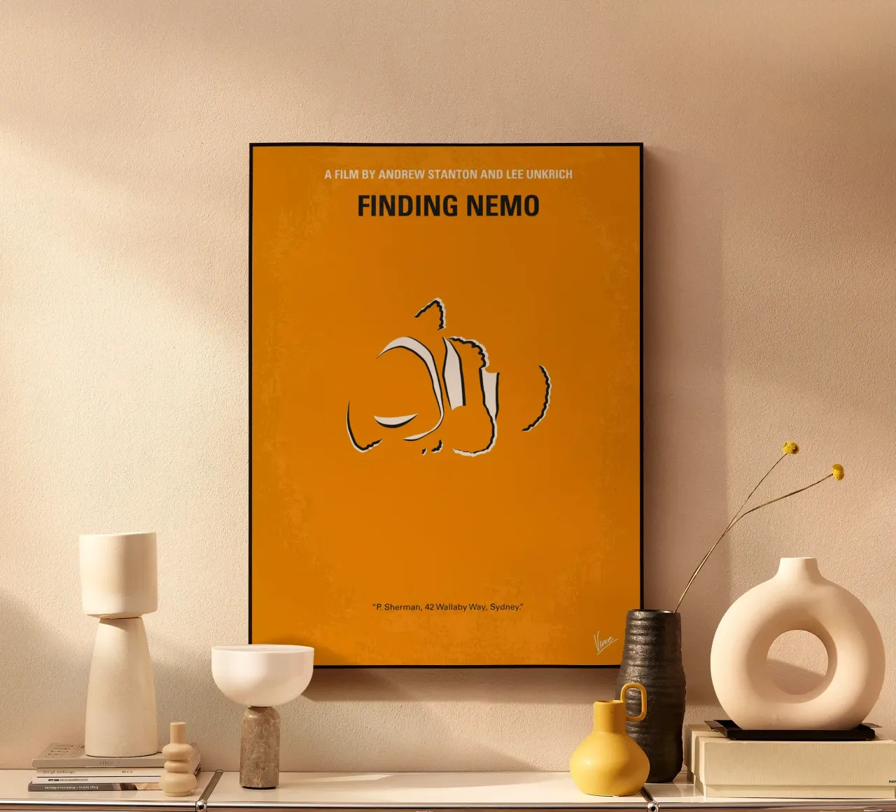 No054 My Nem minimal movie poster plexiglass da Chungkong