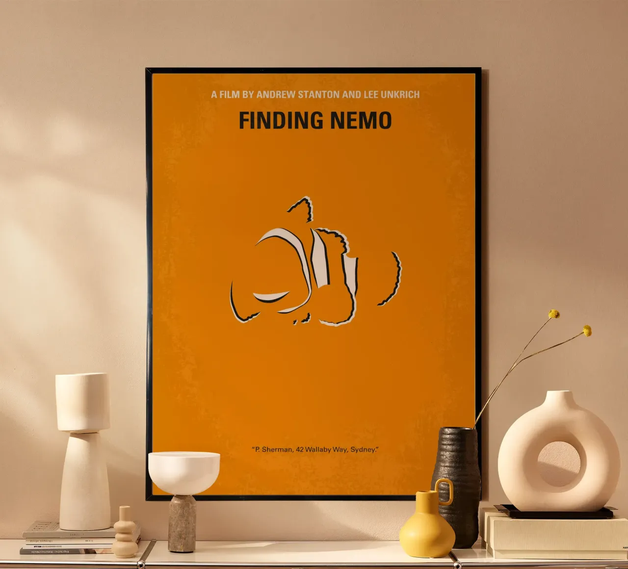 No054 My Nem minimal movie poster poster con telaio in plastica da Chungkong