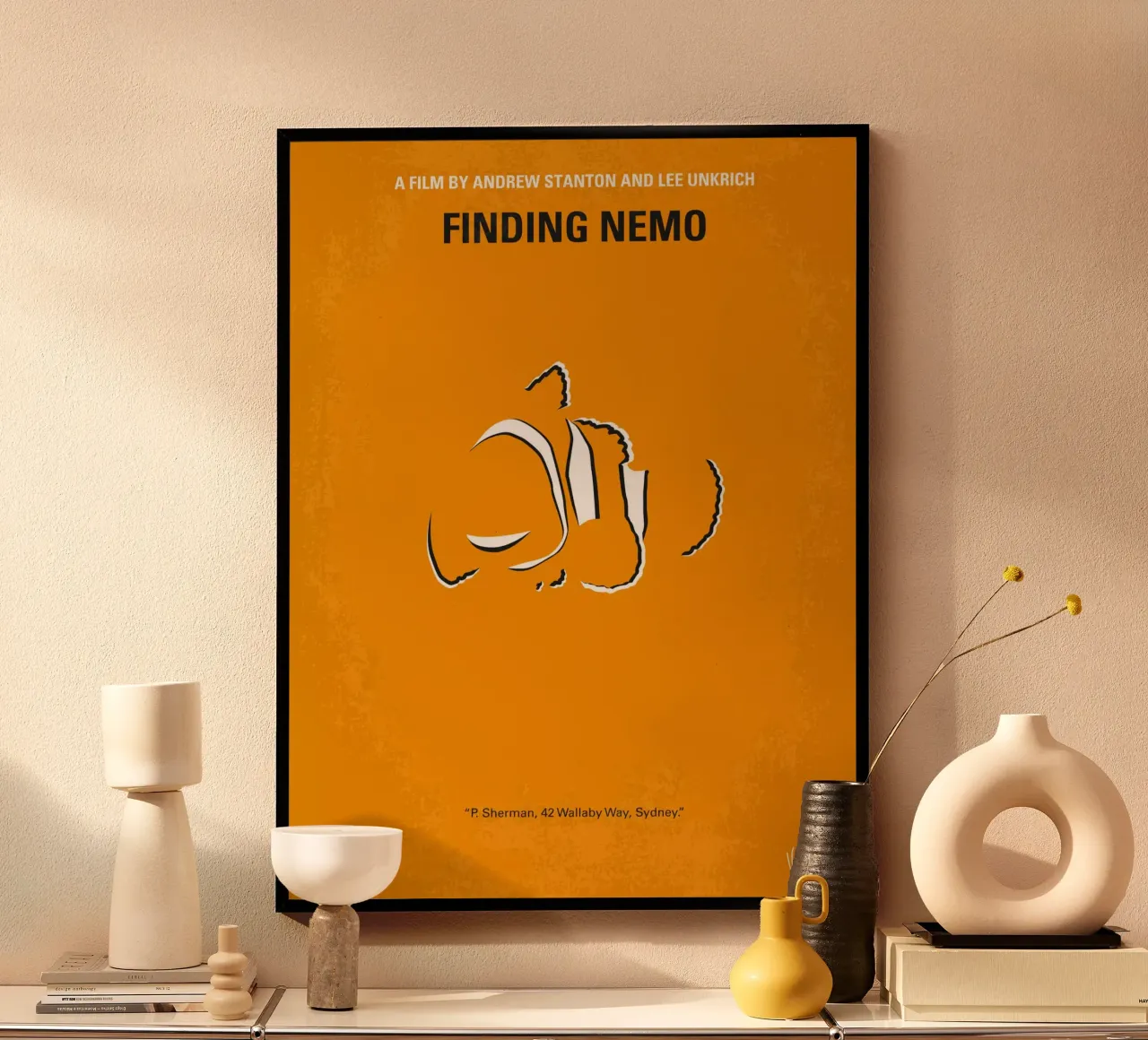 No054 My Nem minimal movie poster poster con telaio in plastica da Chungkong