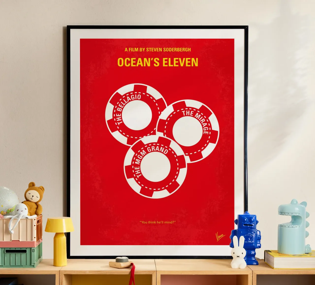 No056 My Oceans 11 minimal movie poster carta hahnemühle da Chungkong
