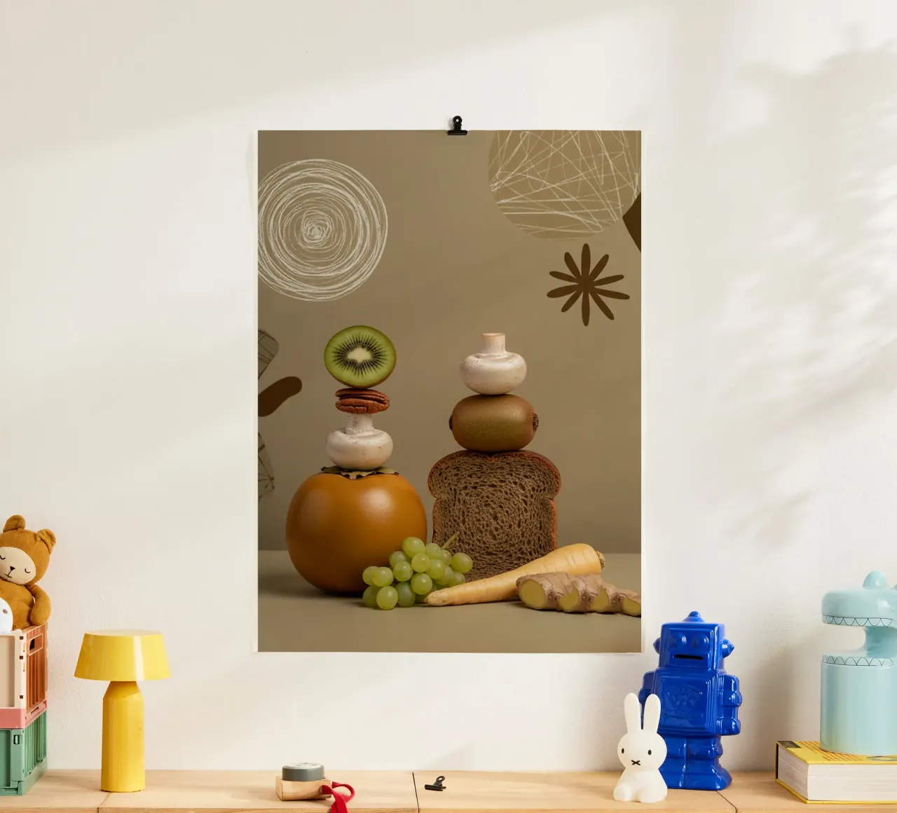 kitchen poster poster by Tasty Colors